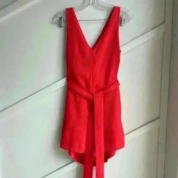 ABS collection Red Romper  size 2 - Picture 1 of 7